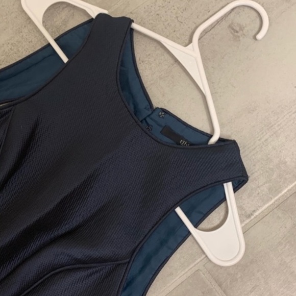 Tibi Jacquard Blue Simona Mini Dress - Picture 6 of 8